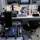 Intel store, selling computer parts, graphic card, RAM, hard drive, CPU case monitor in Tehran