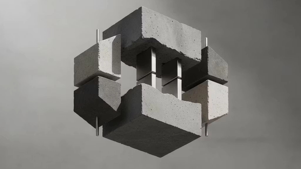 concrete shed workshop, production and distribution of exposed concrete in Lahijan