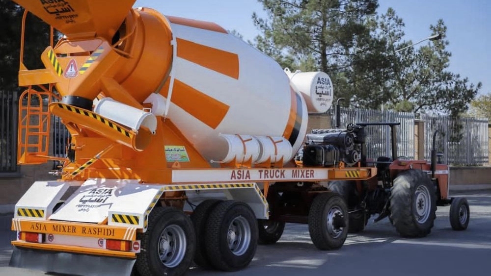 Production of the first truck mixer in Iran without the need for a truck