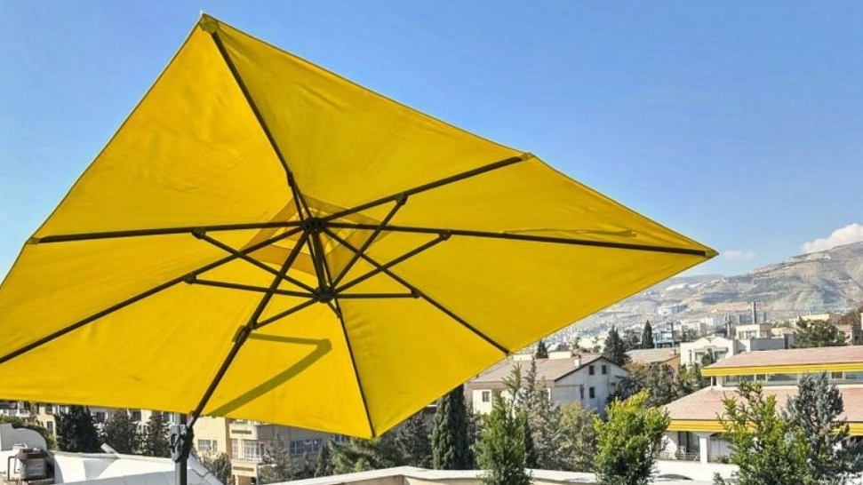 Chador Dozi Tak, production of tensile structures and movable canopy in Mazandaran
