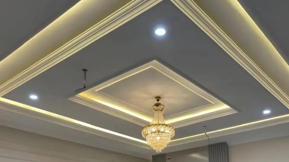 Chekani modern plastering, implementation of hidden light plastering in Khuzestan