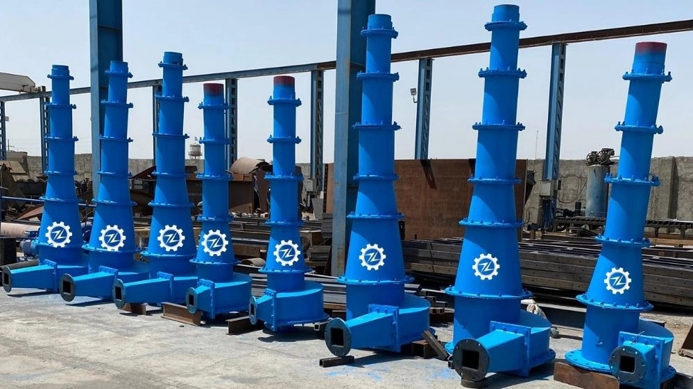 Equipping Zarineh Industry, Design Design and Providing Parts of Tehran Mineral Processing Factory