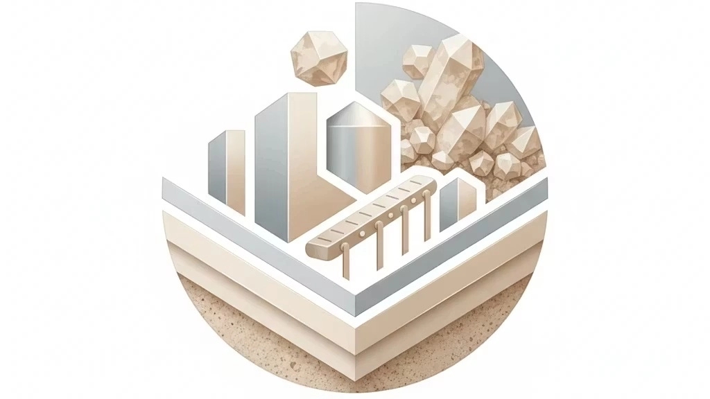 Hamadan white powder mineral, silica and feldspar production factory