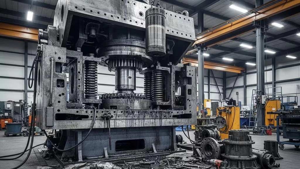 Repair of industrial presses and key points to increase the life of the machine