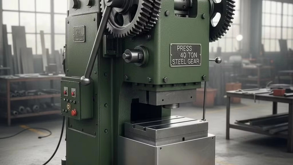 Baradaran Rezaei steel gear press 40 tons