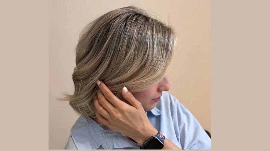 Nafisa Jokar color and light, specialized hair color services in Tehran