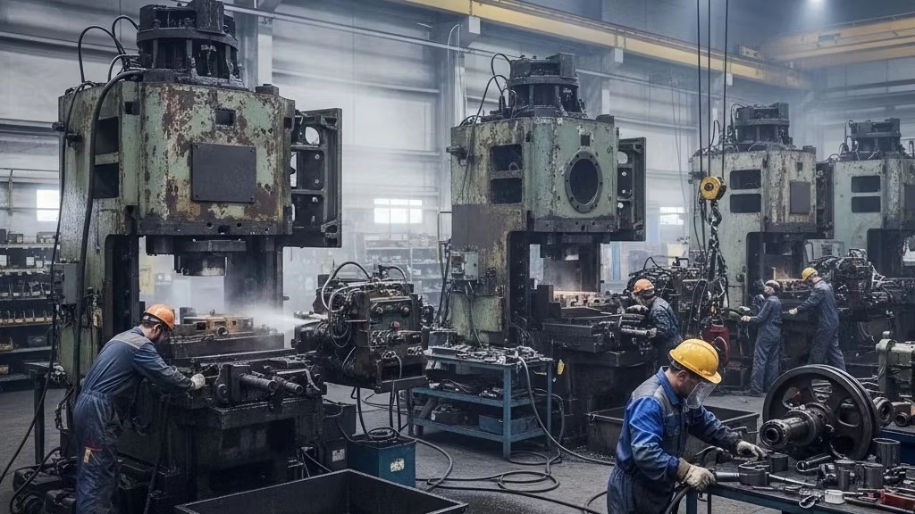 Advantages of overhauling used presses to reduce production costs