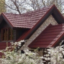 Hosseini roof covering, implementation of the sloped roof of the Sardari pavilion villa in Varamin