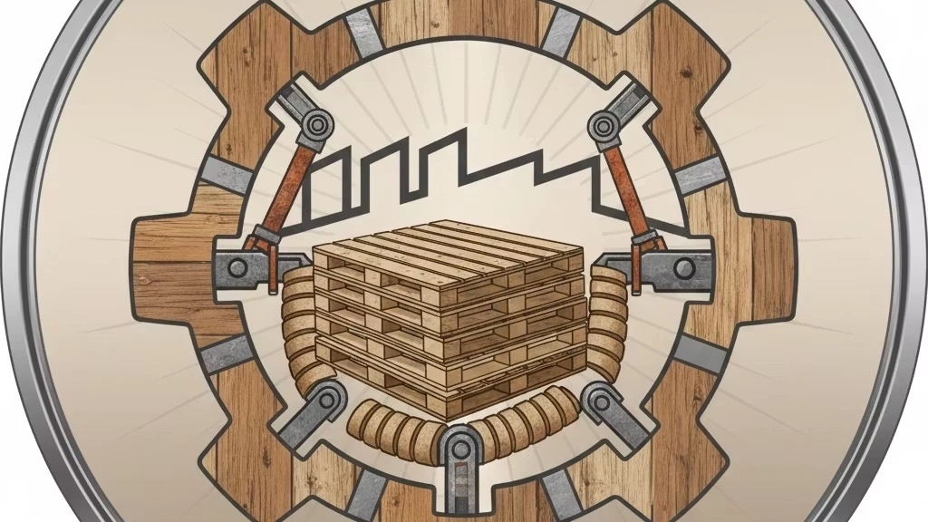 Zarin Wood, production and sale of wooden pallets and chipboard compression machine in Saveh