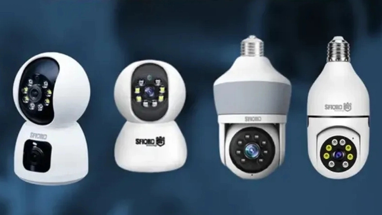 Belta security manufacturers, sales and installation of two rotating and waterproof cameras in Zanjan