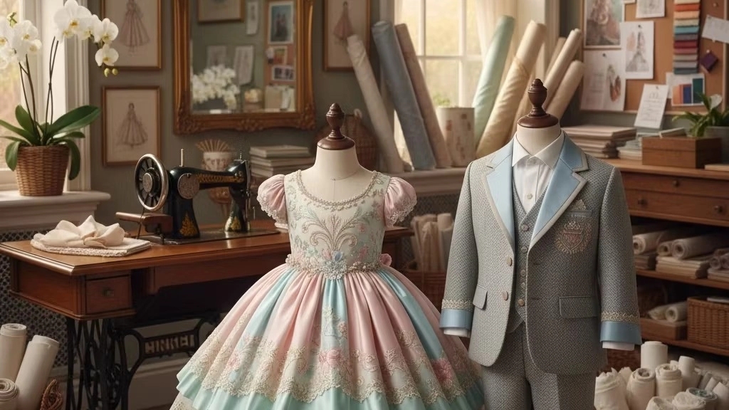 Alvin children's clothing maison, designing and sewing maison children's clothing in Tabriz