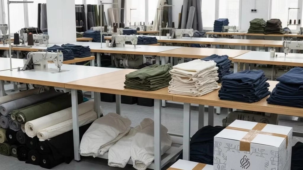 Production and distribution of half bag pants in Tehran