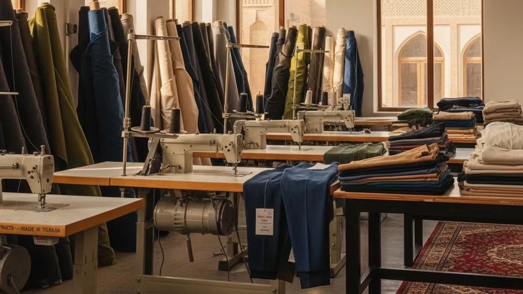 Production and sale of Milano pants in Tehran