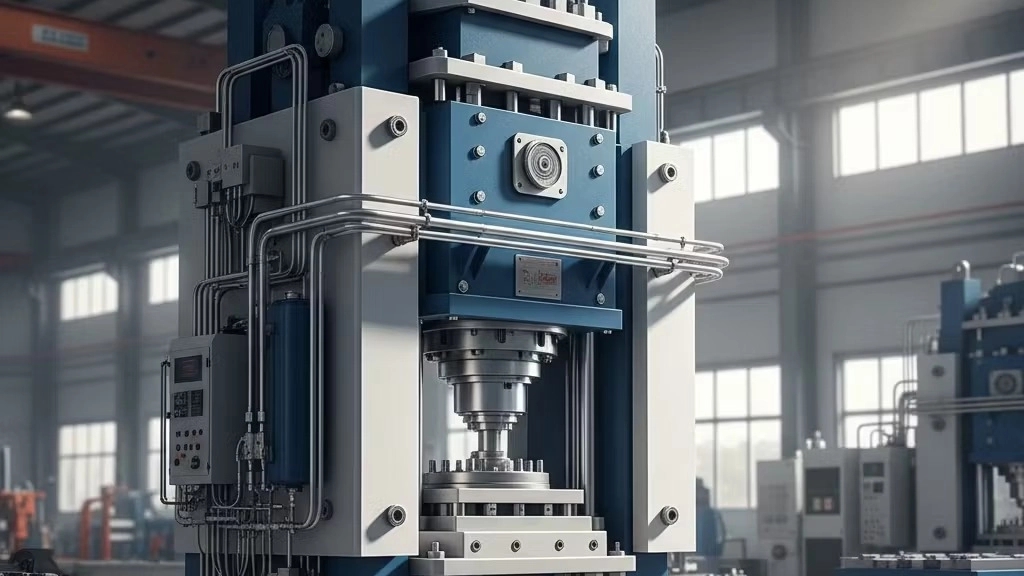Hydraulic impact press with strong performance and high durability for factories