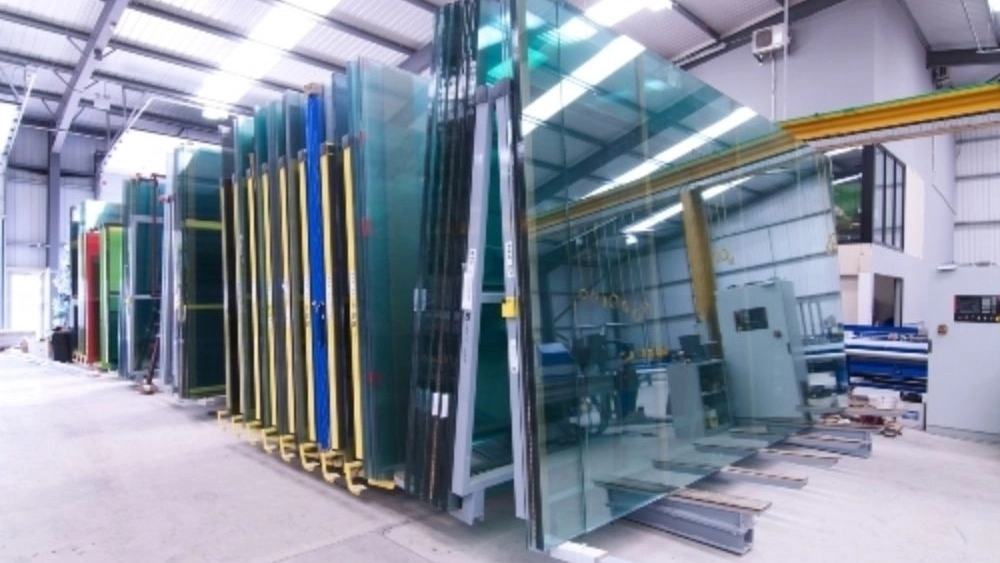 Rezaee transportation, handling of tempered glass and raw glass in Qom
