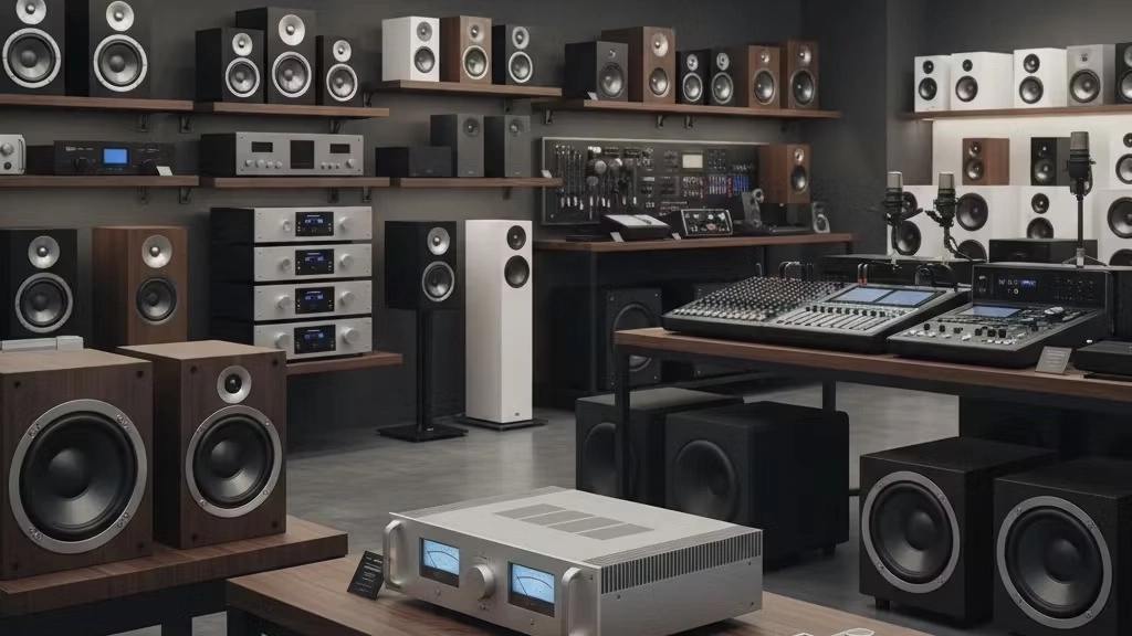 Rostami store, sales and distribution of audio and video equipment in Urmia