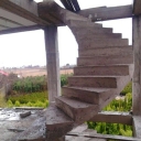 Execution of all kinds of round concrete stairs in Gilan