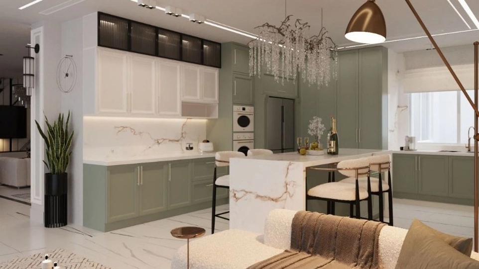 Decogenic company, implementation of cabinet wallpaper and renovation in Isfahan