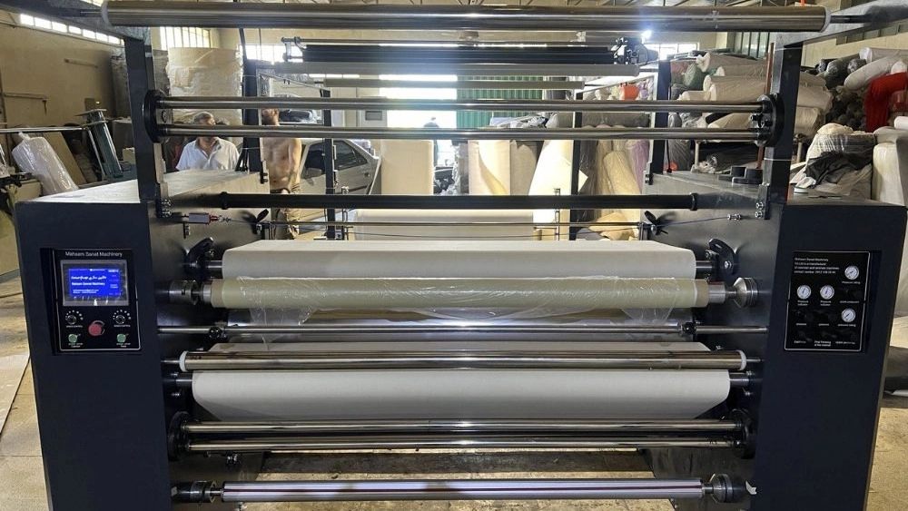 Mehsam Sanat, manufacturer of fabric laminating machine and calender in Tehran