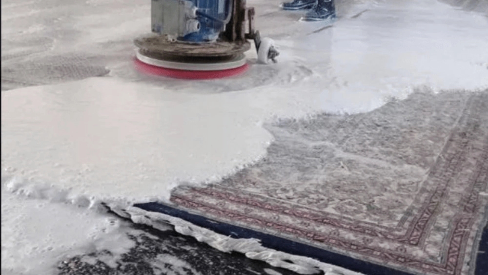 Mazandaran carpet cleaner equipped with the latest equipment