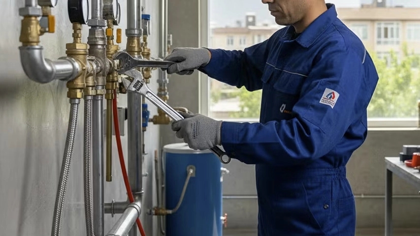 Sidi water and gas piping in Rasht, immediate dispatch of a professional technician