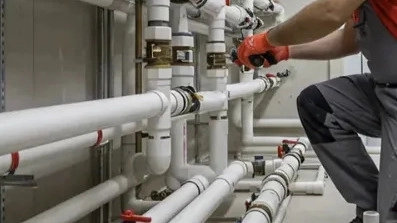 Plumbing of the building in Rasht by the Sidi team, fixing leaks and bursts