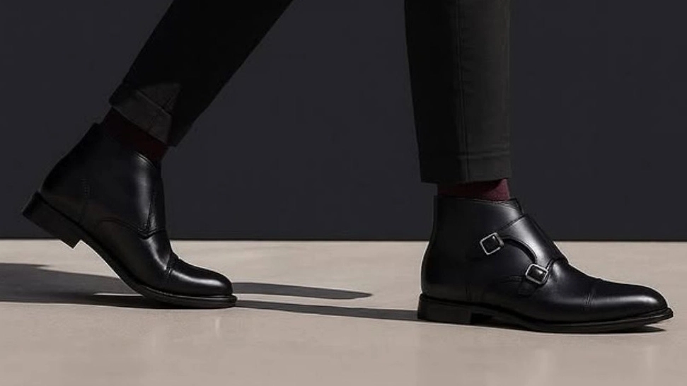 Samrand store, selling men's genuine leather shoes in Mahabad
