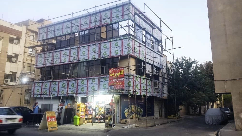 Sales of fireproof composite sheets in Karaj, specialized execution of the facade with the highest standard