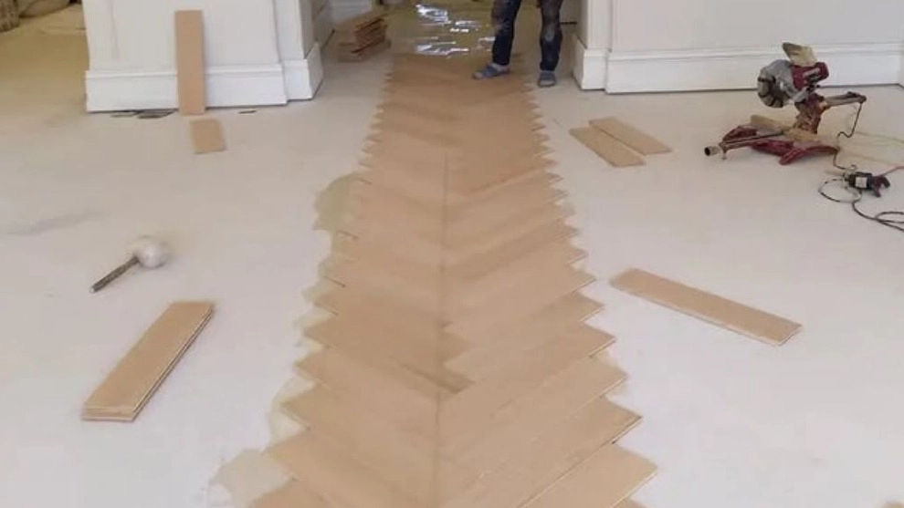 Ashik Parquet Sales and specialized implementation of wooden parquet in Tehran