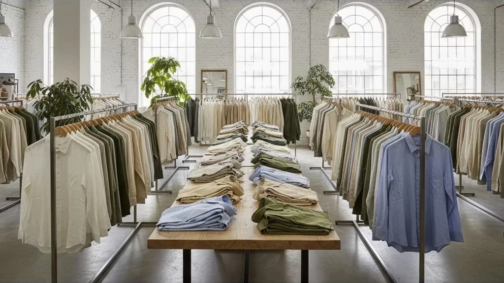 Wholesale distribution of linen shirts in Tehran