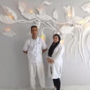 Alvand Art Academy, performing modern patina plastering and mirror work in Hamedan