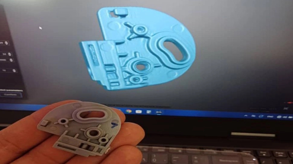 Accurate Scan Industrial Group, conducting 3D scanning of industrial and medical parts in Tehran