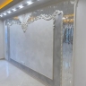 Modern Jacobean plastering, microcement patina and wall painting in Qazvin
