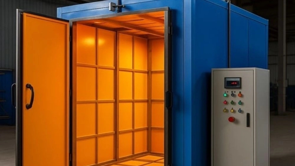 Sepahan Industrial Group, production of static paint furnace in Khomeini Shahr