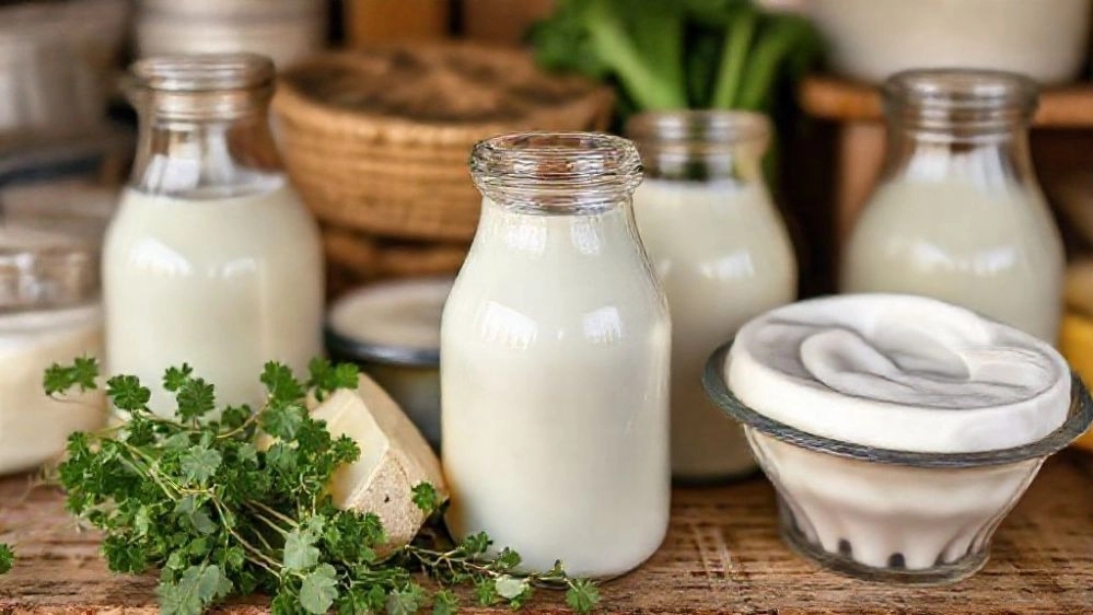 Direct purchase of local traditional dairy products in Rasht