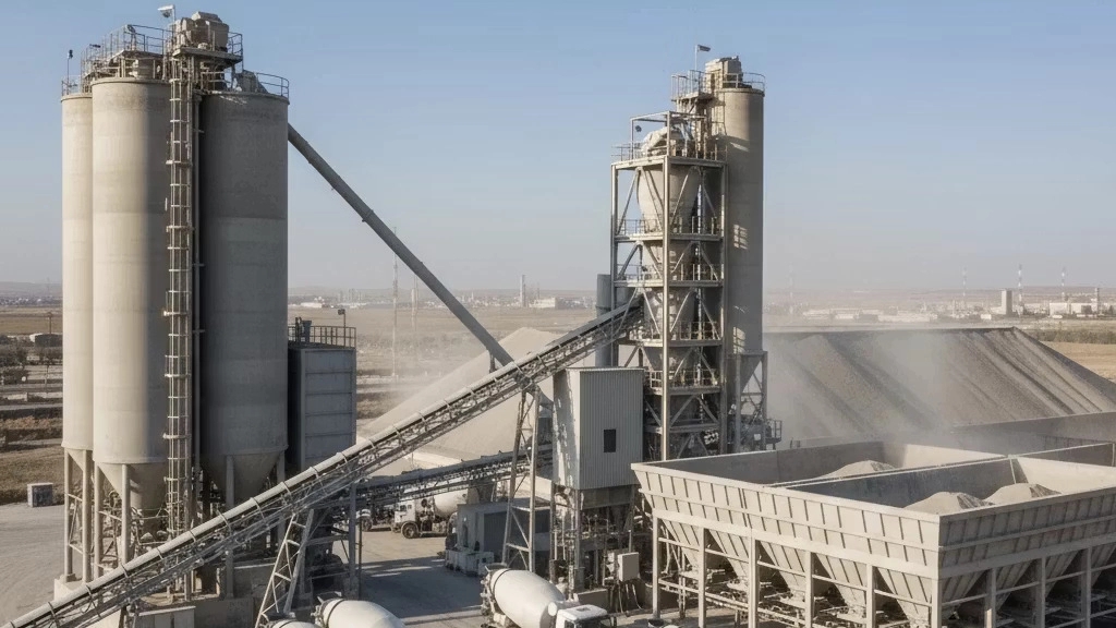 Production of ready-mixed concrete with export cement of Araz Beton Hirad Tabriz