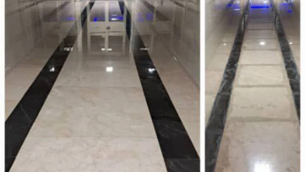 Norouzzadeh floor and facade cleaning, implementation of nanosab all kinds of stones and mosaics in Darhamdan