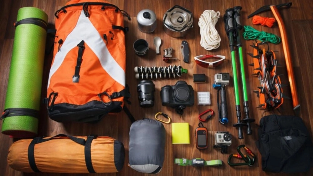 Dorna Camping store, selling all kinds of fishing, hunting and camping equipment in Tehran