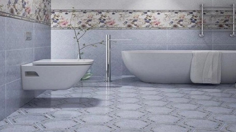 Seram Rouhani modern store, sale of ceramic tiles and faucets in Chenaran