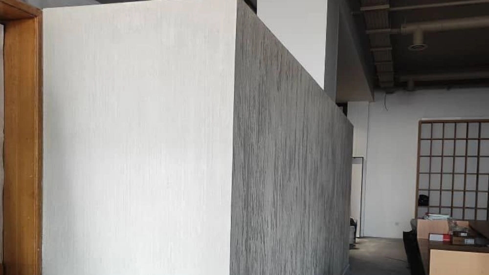 Micro cement stencil in Tehran: professional and decorative implementation by Decamo Cement