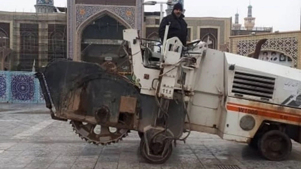 Pishgam Asphalt Ebtekar Company, asphalt cutting and grinding services in Tehran