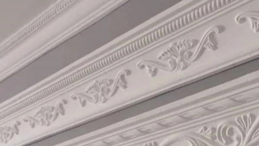 Decoboom store, production and sales of plastering and PVC molding in Tabriz