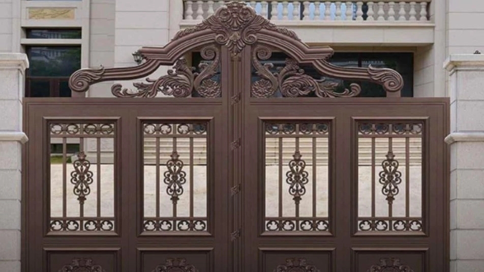 Haqgo welding, design and construction of all kinds of stairs and building doors in Rasht