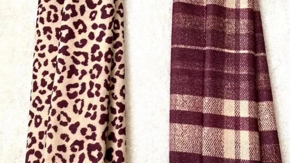 Gostrascarf store, selling all kinds of shawls and scarves in Tehran