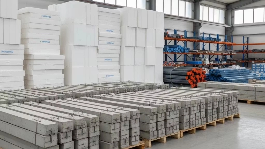 Shahr beam and block workshop, sales and distribution of industrial beams and foam in Lorestan