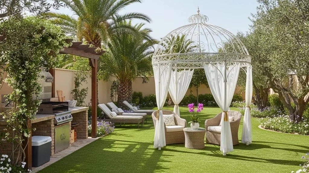 Mehrchin residence, garden and villa rent in Mallard