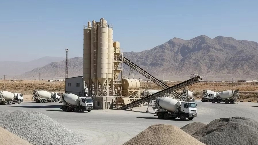 Production and sale of ready concrete with river materials in Tabriz