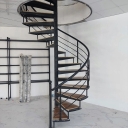 Bazarafshan wooden metal spiral staircase, design and construction of zero to one hundred wooden stairs in Amol