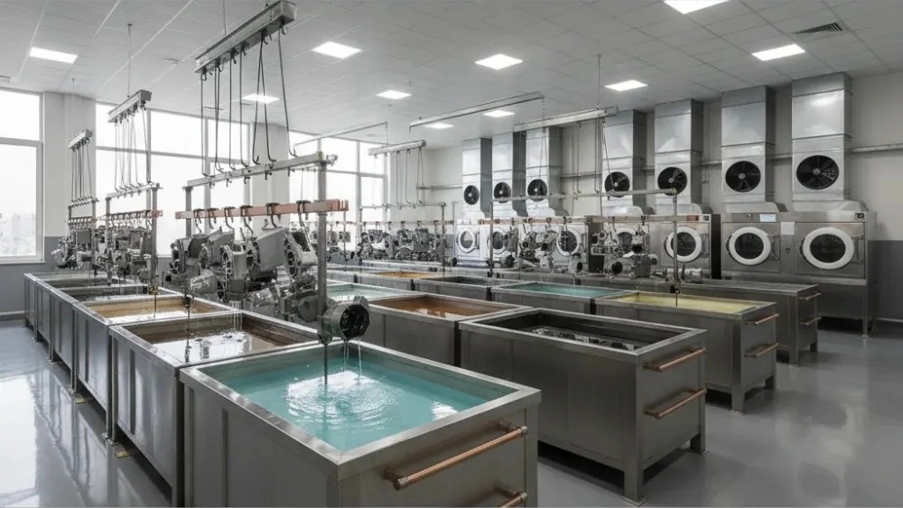 A guide to buying electroplating equipment in Tehran, from tubs to industrial dryers