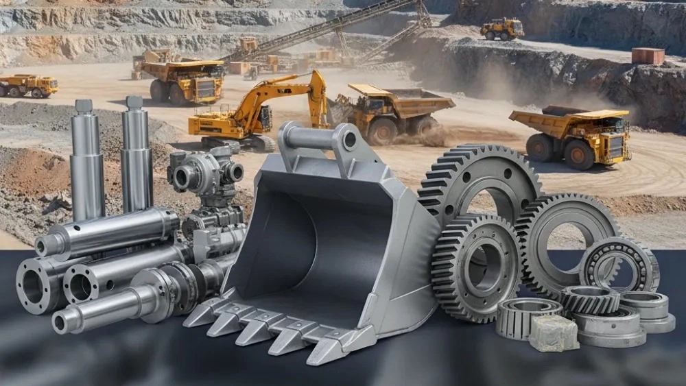 Buying original parts of mining machinery